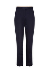 MARZIA STRAIGHT-LEG STRETCH COTTON PANTS