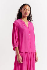 CLOANE SATINY AND FLOWING SHIRT