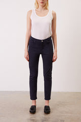 ELIOR DENIM STYLE STRETCH COTTON TROUSERS