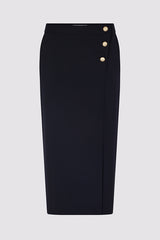 DELILEA STRAIGHT MIDI SKIRT