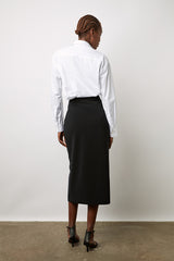 DELILEA STRAIGHT MIDI SKIRT