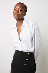 DELILEA STRAIGHT MIDI SKIRT