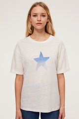 MANOA STAR LINEN T-SHIRT