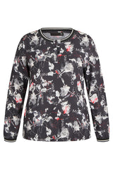 SPIRIT ALLOVER FLORAL PRINT BLOUSE
