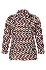 GRAPHIC PRINT POLO T-SHIRT