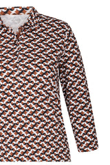 GRAPHIC PRINT POLO T-SHIRT