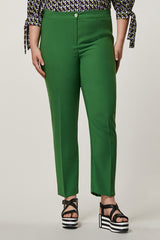 RAME CREPE ENVERS SATIN TROUSERS