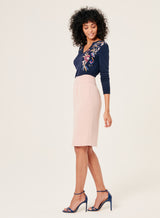 SITA SLIT STRAIGHT SKIRT