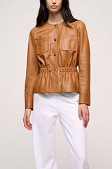 VICARIO LEATHER JACKET