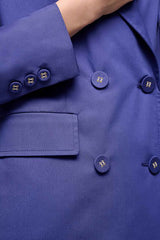 VIVACITA BLUETTE DOUBLE-BREASTED JACKET