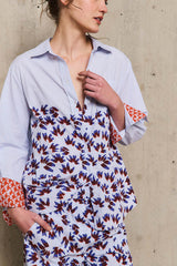 LOUXOR PRINTED STRIPED SHIRT