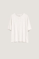 WHITE OVERSIZED CROPPED T-SHIRT