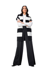 HIGH WAIST WIDE LEG TROUSERS