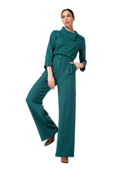 EMERALD STRAIGHT TROUSERS