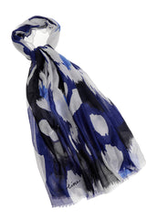BLUE COLOURED SCARF