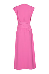 FAUX CACHE COEUR DRESS