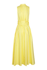 SLEEVELESS MIDI DRESS
