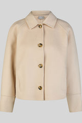 SHIRT COLLAR SHORT JACKET