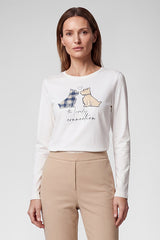 FRONT PRINT T-SHIRT