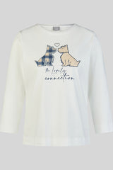 FRONT PRINT T-SHIRT