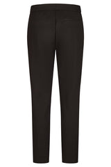 BLACK DRAWSTRING TROUSERS