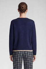 DOG MOTIF KNITTED SWEATER