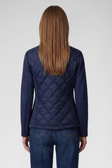 STAND-UP COLLAR QUILTED JACKET