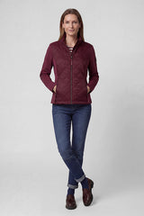 MATERIAL MIX QUILTED JACKET