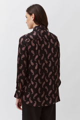 BLACK CLASSIC PRINTED SHIRT