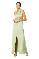 ALOE GREEN MAXI DRESS