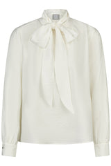 PUSSY-BOW COLLAR BLOUSE