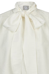 PUSSY-BOW COLLAR BLOUSE
