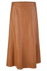 LEATHER-LOOK SKIRT