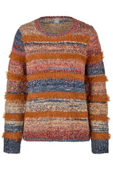STRIPED KNIT SWEATER
