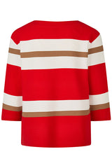STRIPED PATTERN T-SHIRT