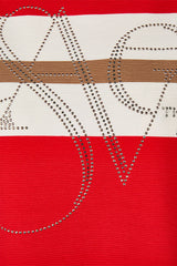 STRIPED PATTERN T-SHIRT