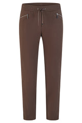COMFORT WAISTBAND SLIM-FIT TROUSERS
