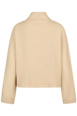 BOMBER JACKET STYLE CARDIGAN