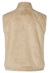 FLUFFY FAUX FUR VEST