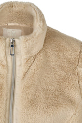 FLUFFY FAUX FUR VEST