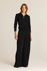 VISCOSE POLO SHIRT