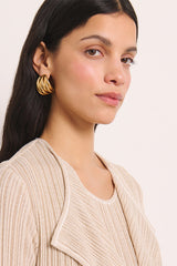 GALYNE13 JERSEY MID-LENGTH CARDIGAN