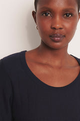 ABYSSE SHORT-SLEEVED KNITTED SWEATER