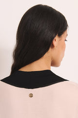 GENESIS13 TWO-TONE LONG CARDIGAN