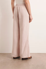 PEPPERONI WHITE WIDE-LEG TROUSERS