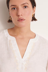 CHORA EMBROIDERED BLOUSE