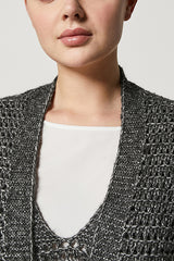 MAPO WOOL-BLEND MAXI CARDIGAN