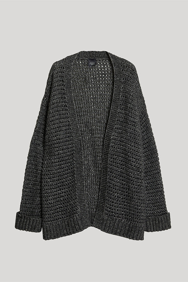 MAPO WOOL-BLEND MAXI CARDIGAN