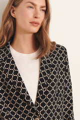BORSALINO PRINTED BLAZER JACKET