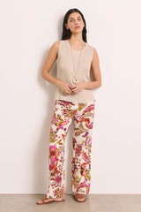 PALABRA PRINT WIDE-LEG TROUSERS